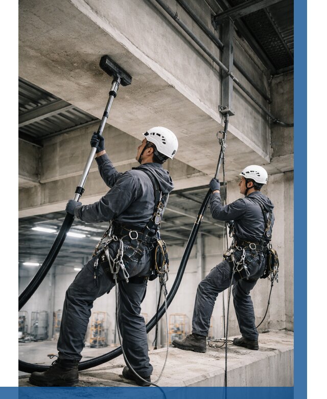 Обеспыливание потолочных конструкций в Шахтах от 271 р. |ВЫСОТНИК-Шхт