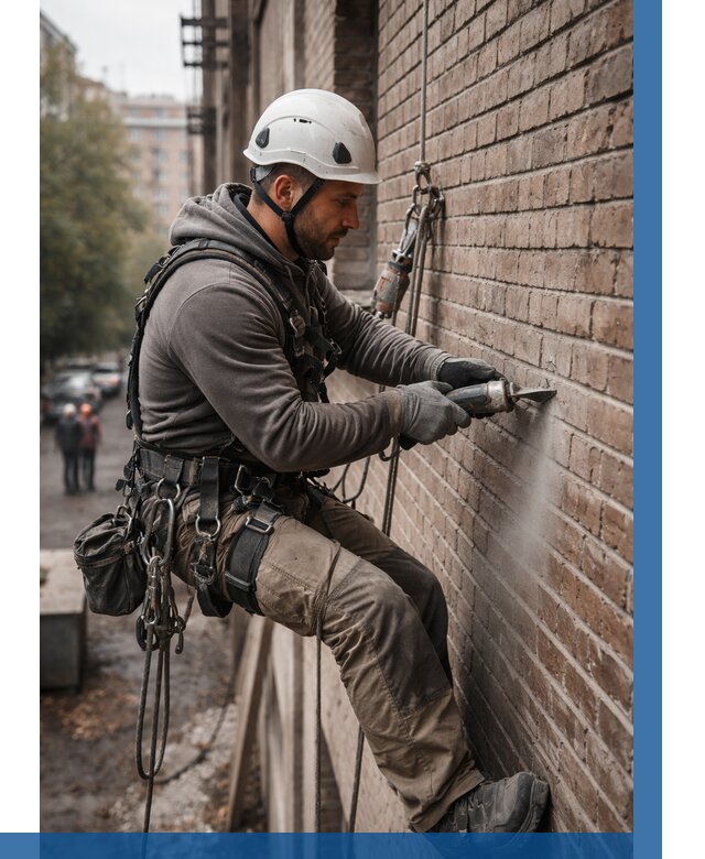 Расшивка кирпичных швов в Шахтах от 651 р. | ВЫСОТНИК-Шхт