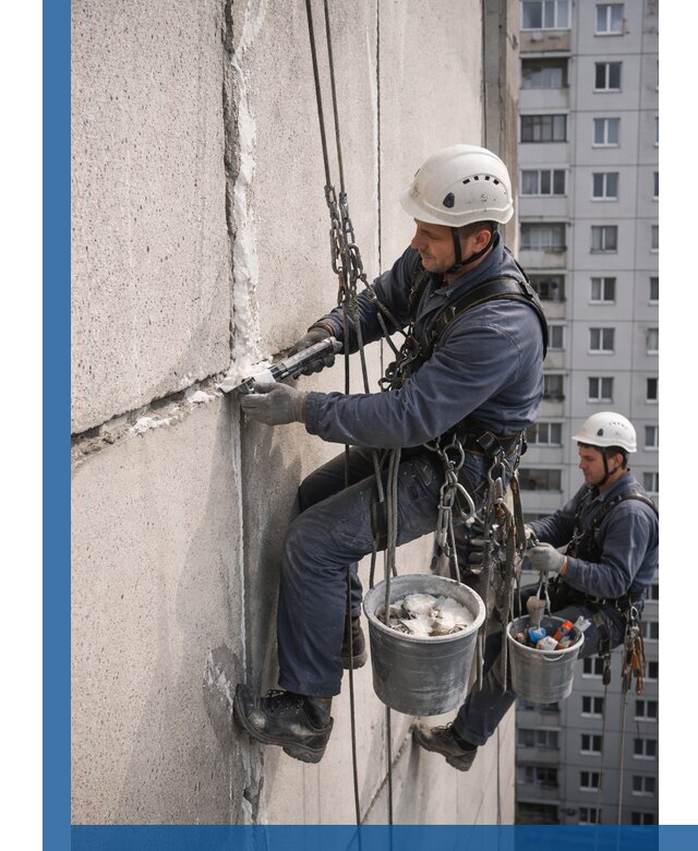 Утепление межпанельных швов в Шахтах профессионально и надежно