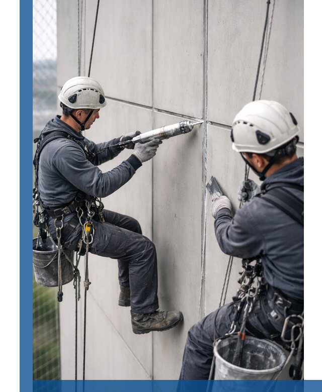 Первичная герметизация швов фасадов и кровель в Шахтах