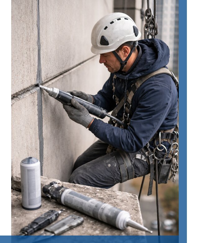 Вторичная герметизация швов в Шахтах от 488 р. | ВЫСОТНИК-Шхт