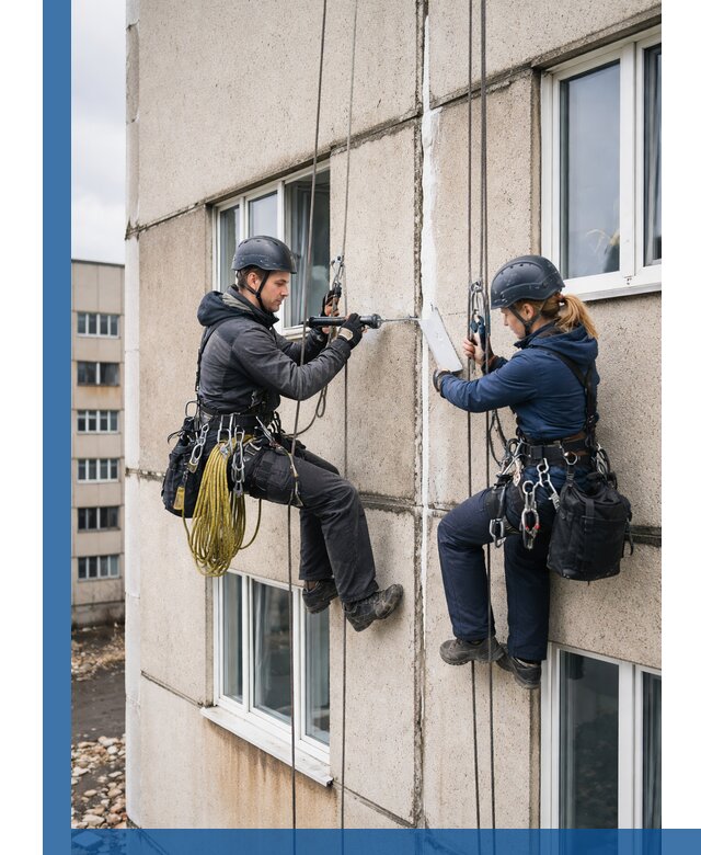 Герметизация межпанельных швов тёплым швом в Шахтах