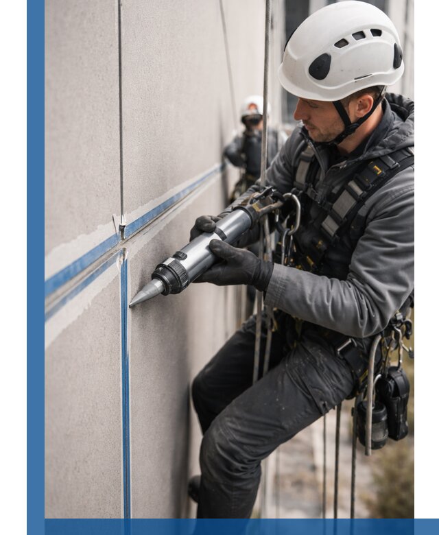 Герметизация стыков фасадных панелей в Шахтах качественно и быстро