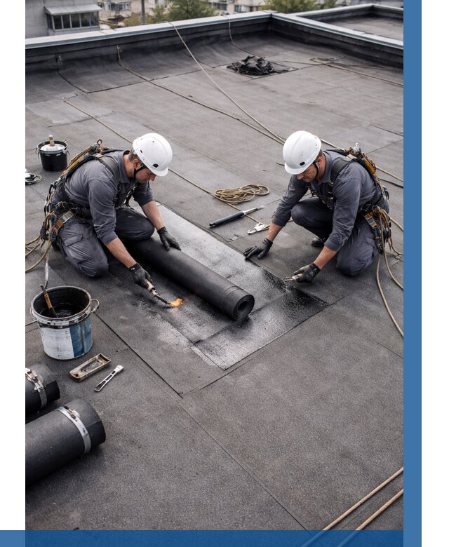 Ремонт мягкой кровли под ключ в Шахтах от 760 р. | ВЫСОТНИК-Шхт