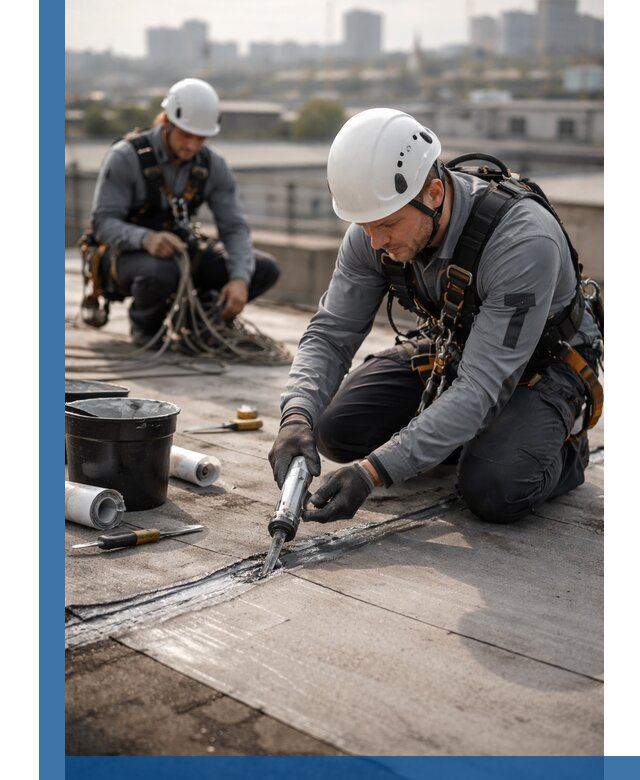 Аварийное и капитальное устранение протечек кровли в Шахтах