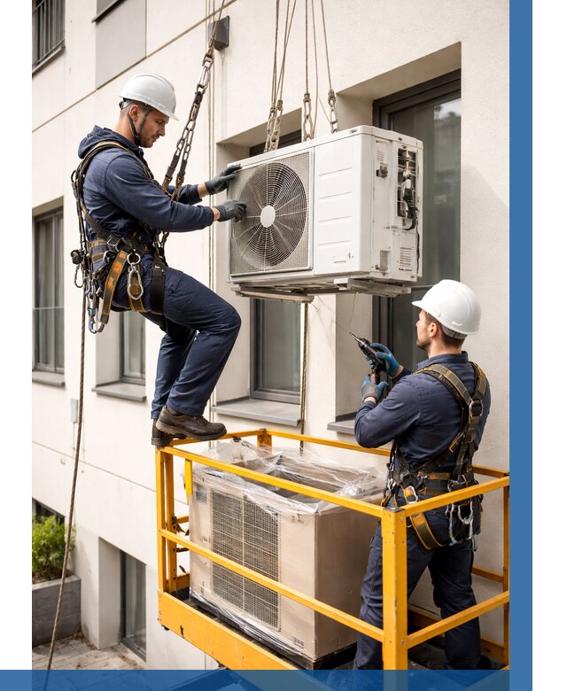 Демонтаж внешнего блока кондиционера в Шахтах от 3799 р. | ВЫСОТНИК-Шхт