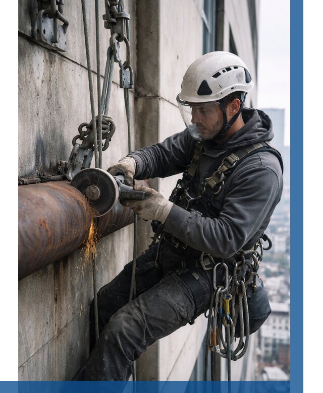 Резка металла на высоте в Шахтах по цене от 4884 р. | ВЫСОТНИК-Шхт