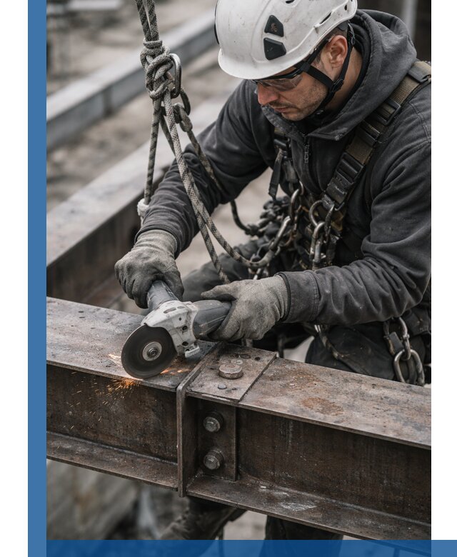 Резка металла на высоте в Шахтах для зданий и конструкций