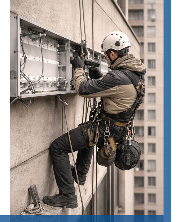 Ремонт вывески на высоте в Шахтах от 4884 р. | ВЫСОТНИК-Шхт