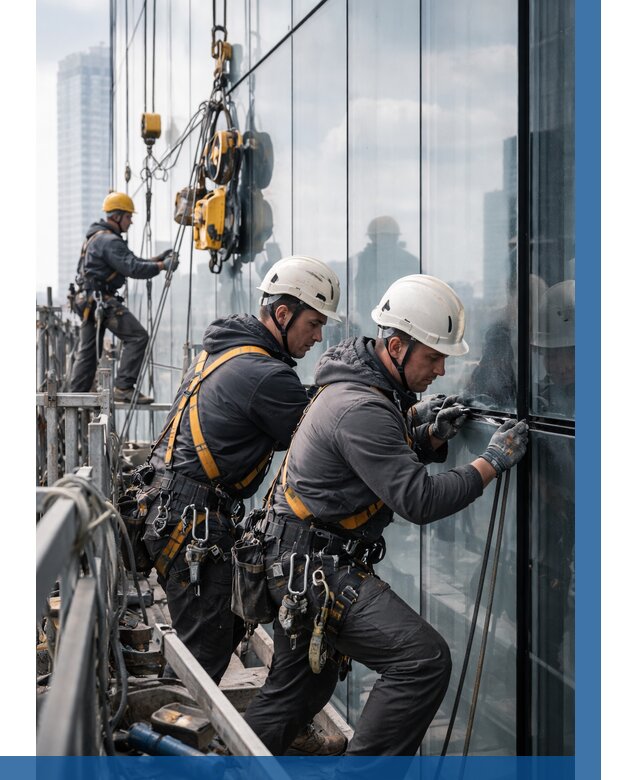 Структурное остекление фасадов в Шахтах от 10310 р. | ВЫСОТНИК-Шхт