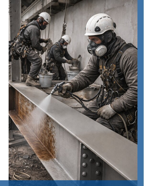 Антикоррозионная покраска металла в Шахтах от 760 р. | ВЫСОТНИК-Шхт