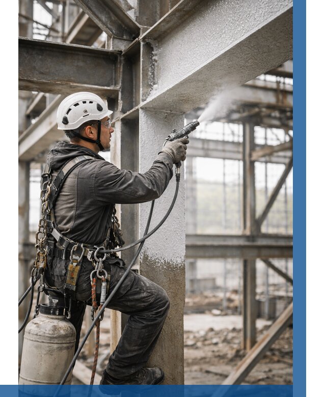 Огнезащита металлоконструкций от 814 р. | ВЫСОТНИК-Шхт в Шахтах