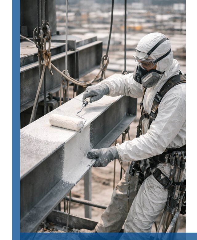 Профессиональная огнезащитная обработка металлоконструкций в Шахтах