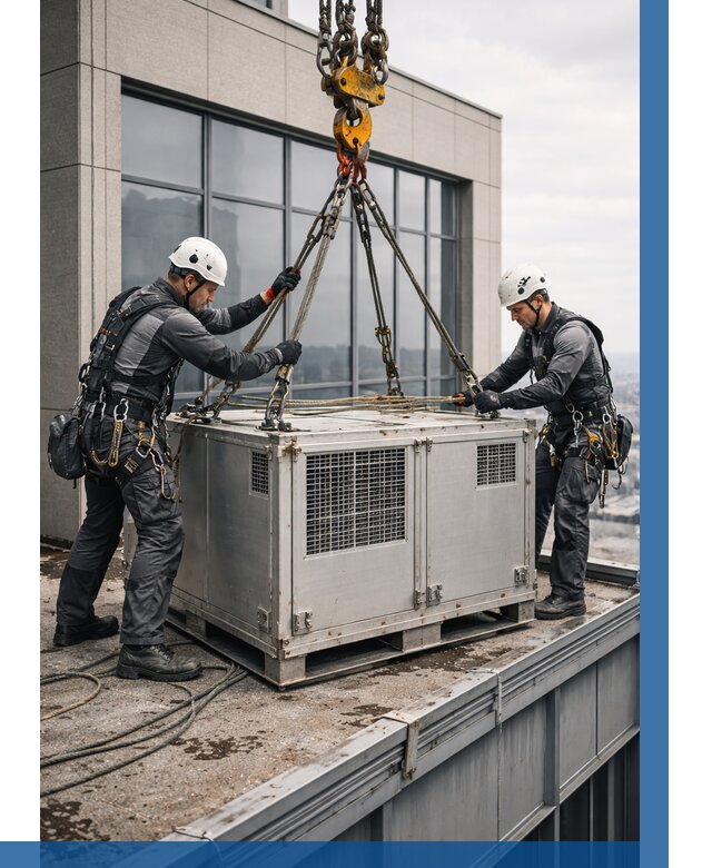 Такелажные работы на высоте в Шахтах от 8682 р. | ВЫСОТНИК-Шхт