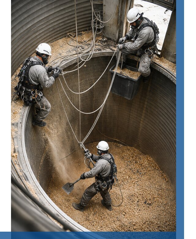 Чистка зерновых бункеров в Шахтах от 13024 р. | ВЫСОТНИК-Шхт