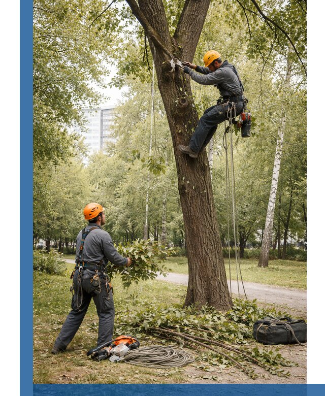 Санитарная обрезка деревьев в Шахтах, профессионально и безопасно