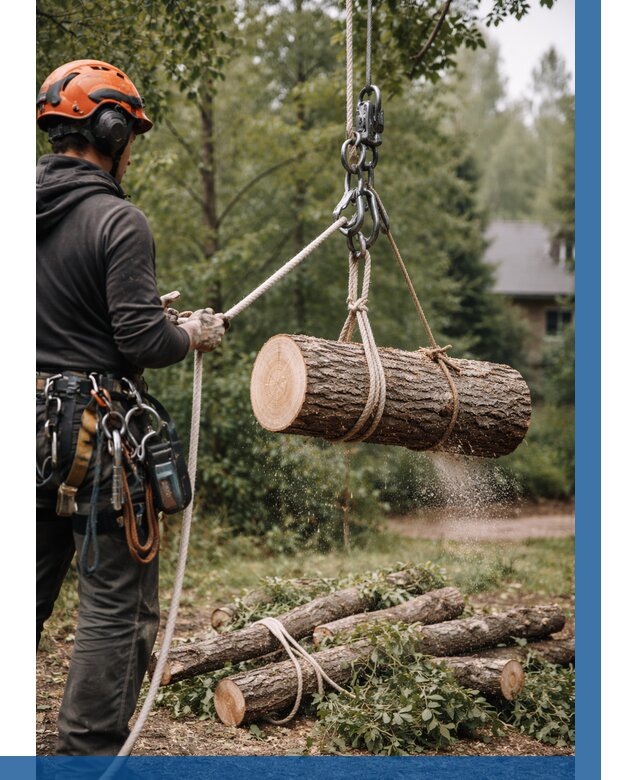 Валка деревьев частями в Шахтах от 8140 р. | ВЫСОТНИК-Шхт