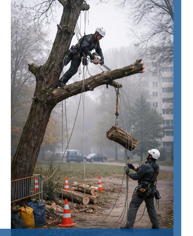 Удаление аварийных деревьев в Шахтах от 16280 р. | ВЫСОТНИК-Шхт
