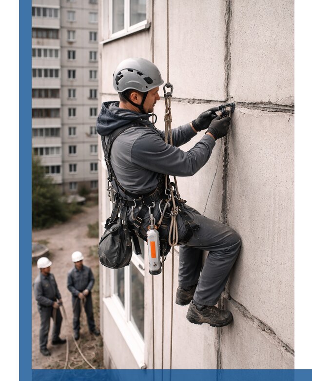 Обследование межпанельных швов и герметизация в Шахтах