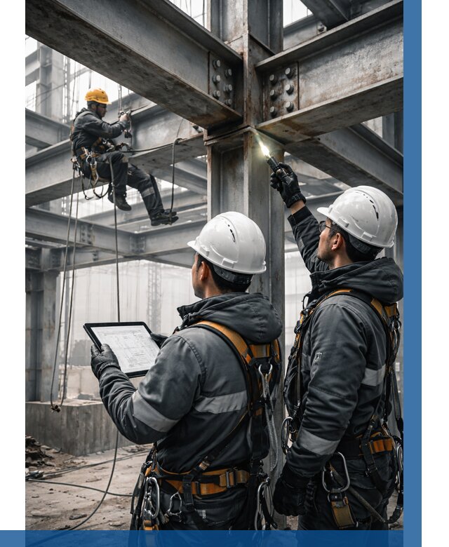 Обследование металлоконструкций в Шахтах от 5969 р. | ВЫСОТНИК-Шхт