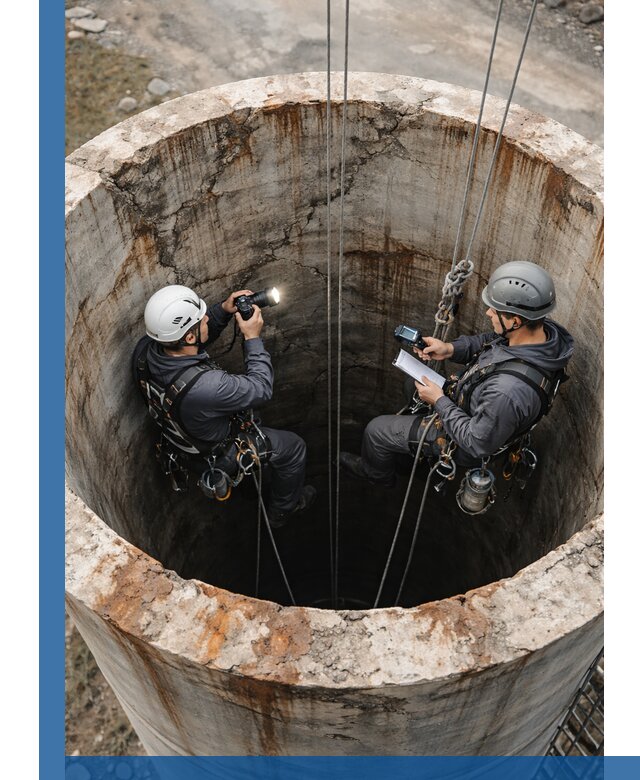 Обследование дымовой трубы: диагностика и оценка состояния в Шахтах